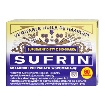 Sufrin, bio-siarka 60 kaps.