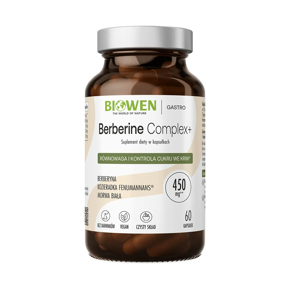 Berberine Complex+ - 60 kaps.