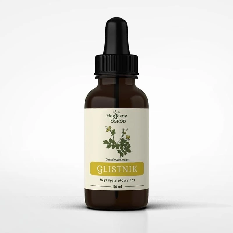 Glistnik nalewka 1:1 - wyciąg ziołowy Magiczny Ogród 50 ml suplement diety