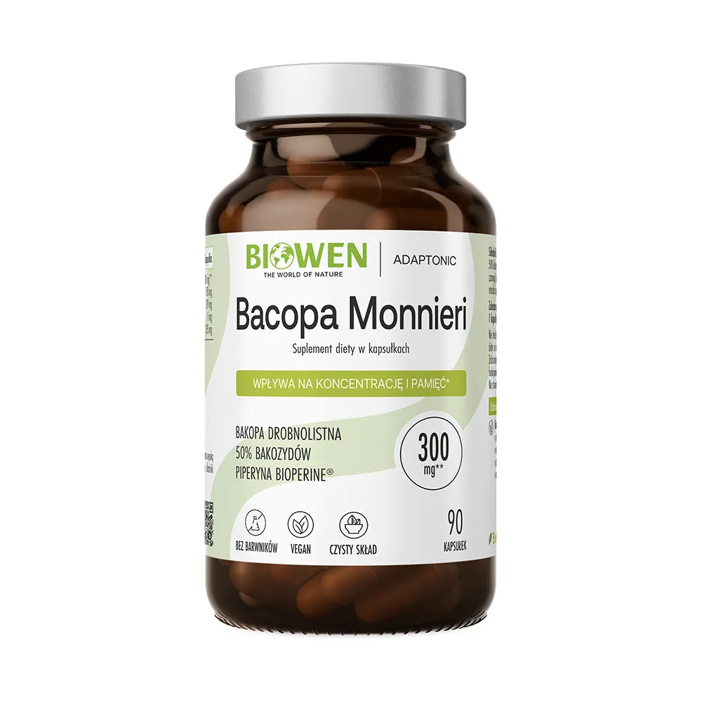 Bacopa Monnieri - 90 kaps.