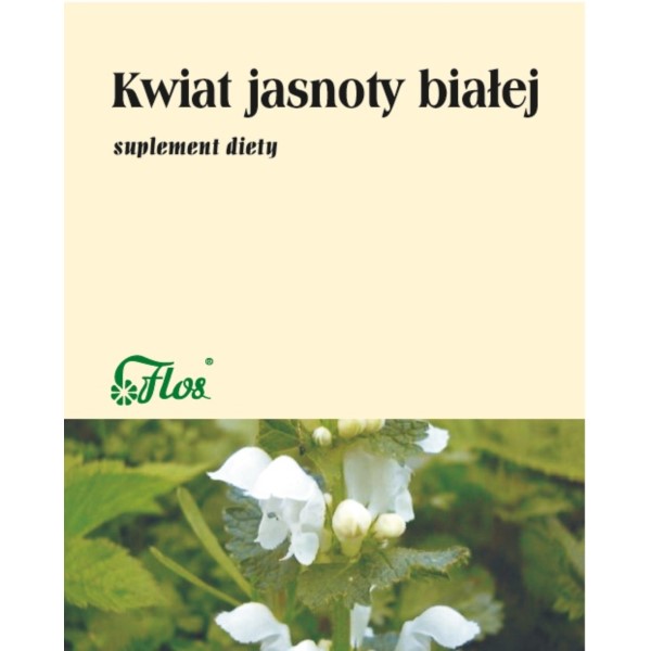 Kwiat jasnoty białej 25g FLOS