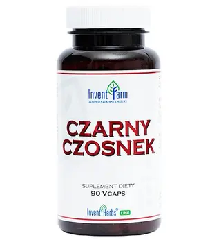 Invent Farm Czarny Czosnek 90 kaps