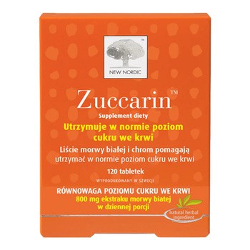Zuccarin, tabletki, 120 szt.