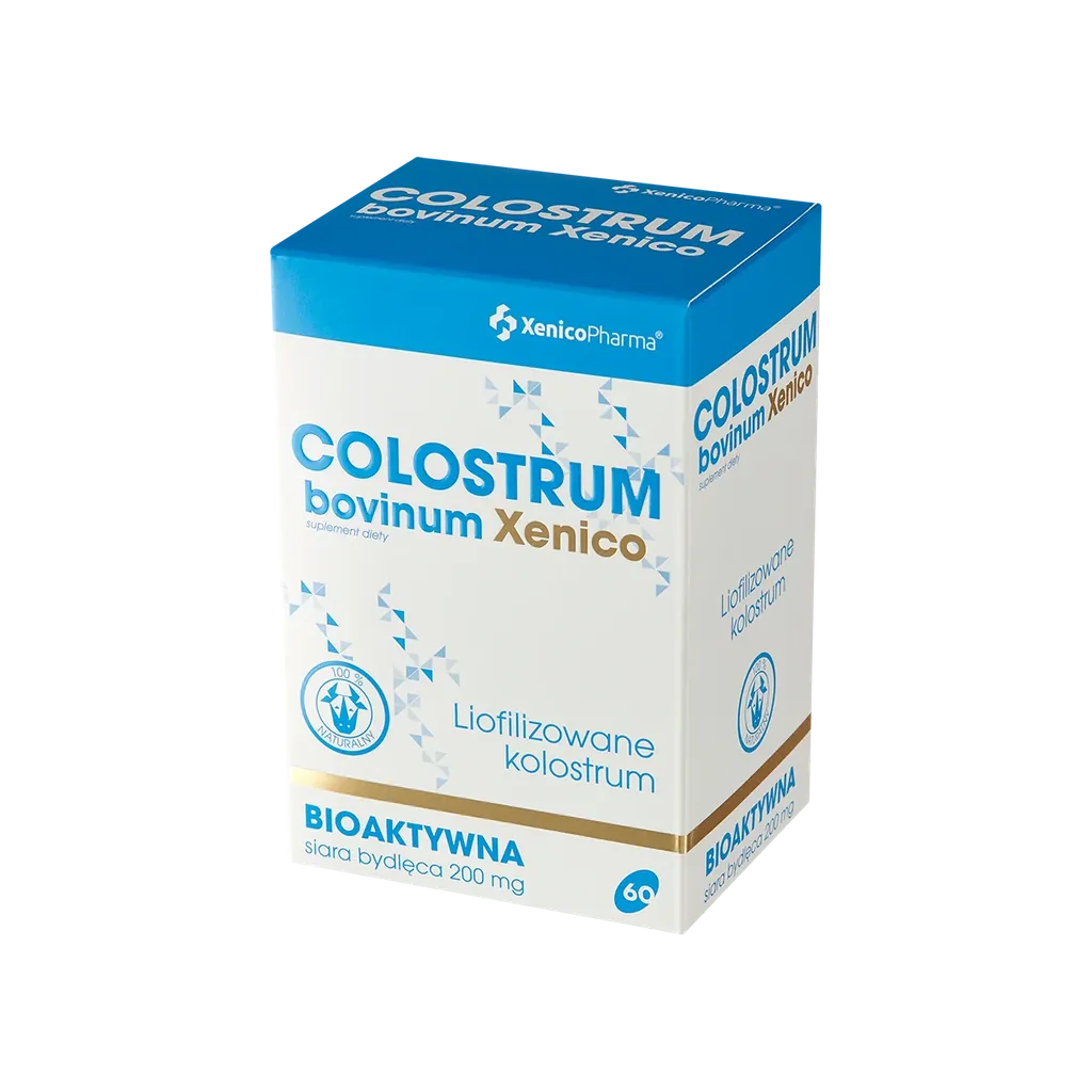Colostrum bovinum Xenico 60 kapsułek