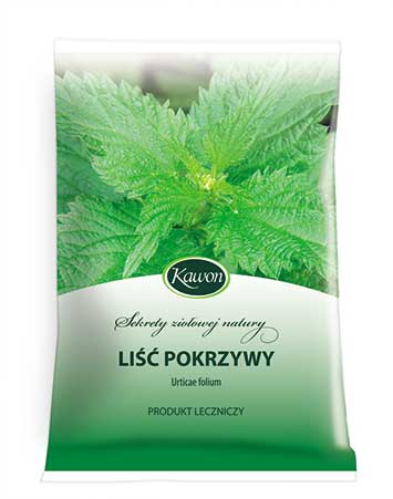 Liść pokrzywy 50g Kawon