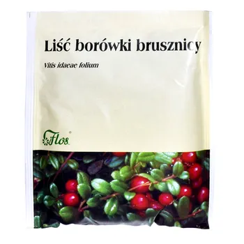 Liść borówki brusznicy 50g FLOS