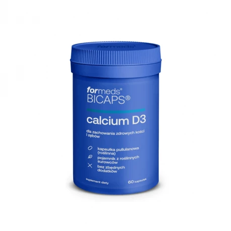 BICAPS Calcium + Witamina D3 60 kaps.