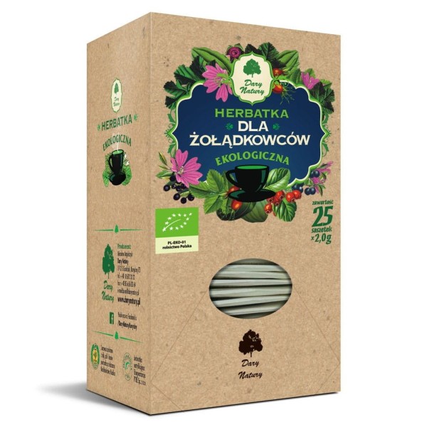 BIO Herbatka dla żołądkowców Dary Natury 25 x 2 g