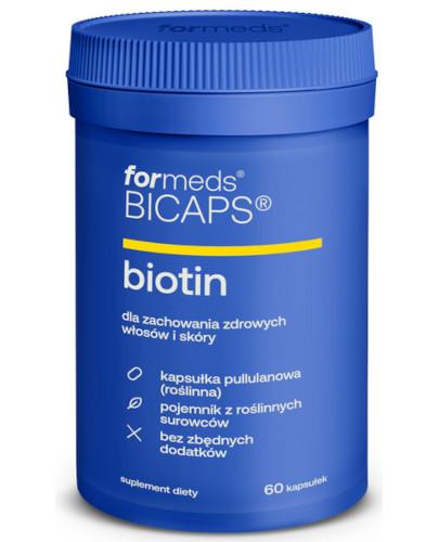 Bicaps Biotin - 60 kaps. Na włosy