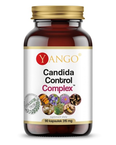 Candida Control Complex - 90 kapsułek, Yango