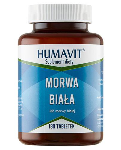 HUMAVIT MORWA BIAŁA Reguluje poziom cukru - 180 tabl.