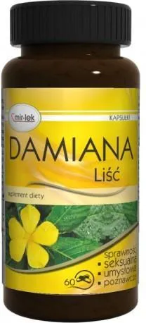 Mir-Lek Liść Damiana 60 szt.