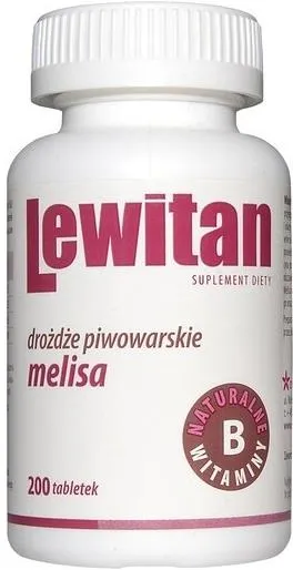 Lewitan Melisa, tabletki, 200 szt.