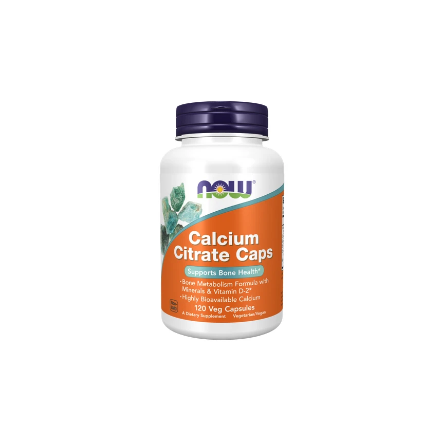 Now Foods Cytrynian Wapnia 120 kaps.