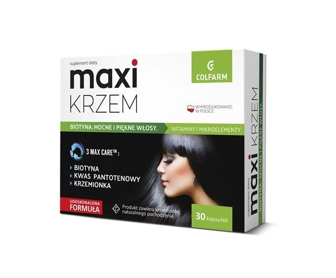 Maxi Krzem 30 kapsułek