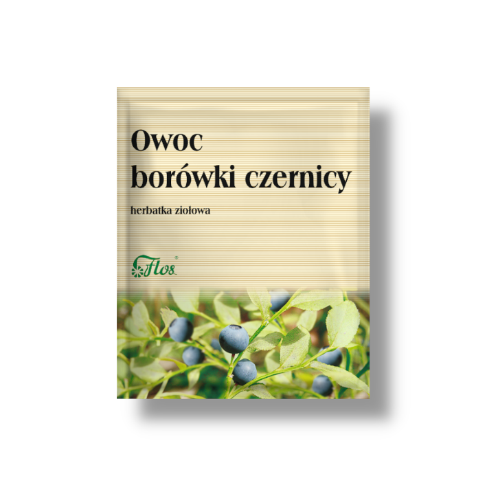 Borówka czernica owoc, herbatka ziołowa, 50 g FLOS