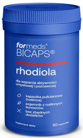 BICAPS Formeds RHODIOLA  Różeniec górski  60 kaps.