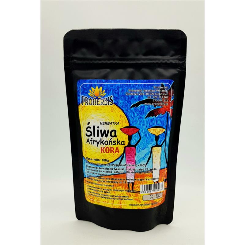 Proherbis Śliwa Afrykańska Kora 100 g