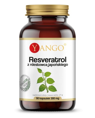 Resveratrol - ekstrakt 300 mg 90 kaps YANGO