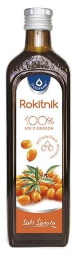 Rokitnik 100% sok z rokitnika 490 ml Oleofarm