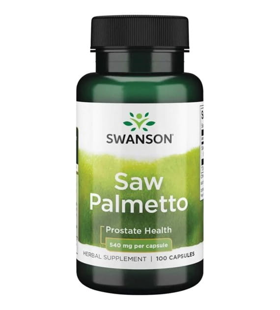 Swanson Saw Palmetto 540mg 100 kaps.