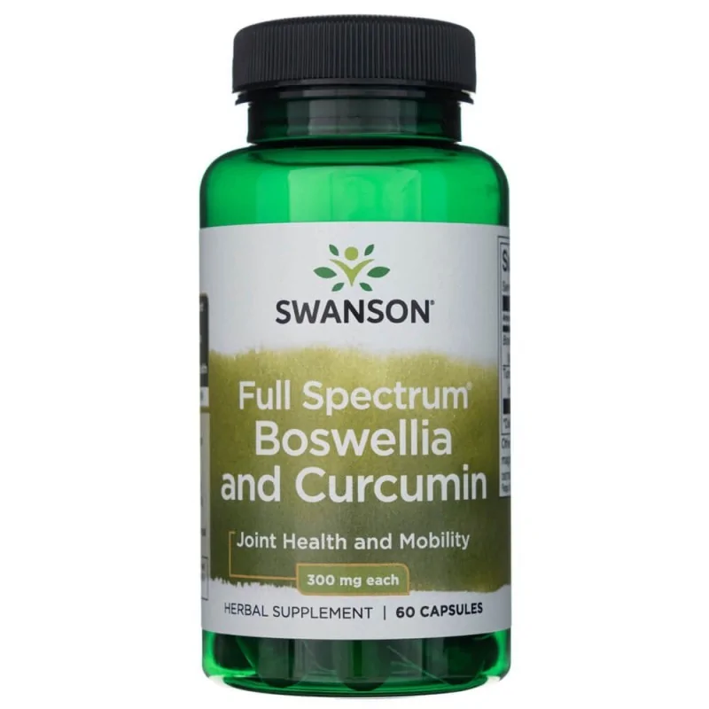 SWANSON Full Spectrum Boswellia & Curcumin (Kurkuma) - 60 kaps