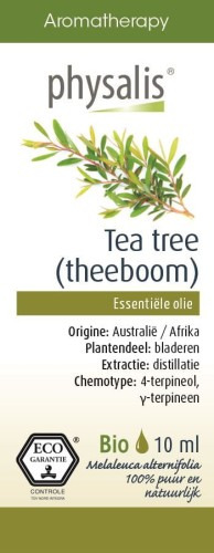 Olejek Eteryczny Tea Tree, Drzewo Herbaciane EKO 10 ml Physalis
