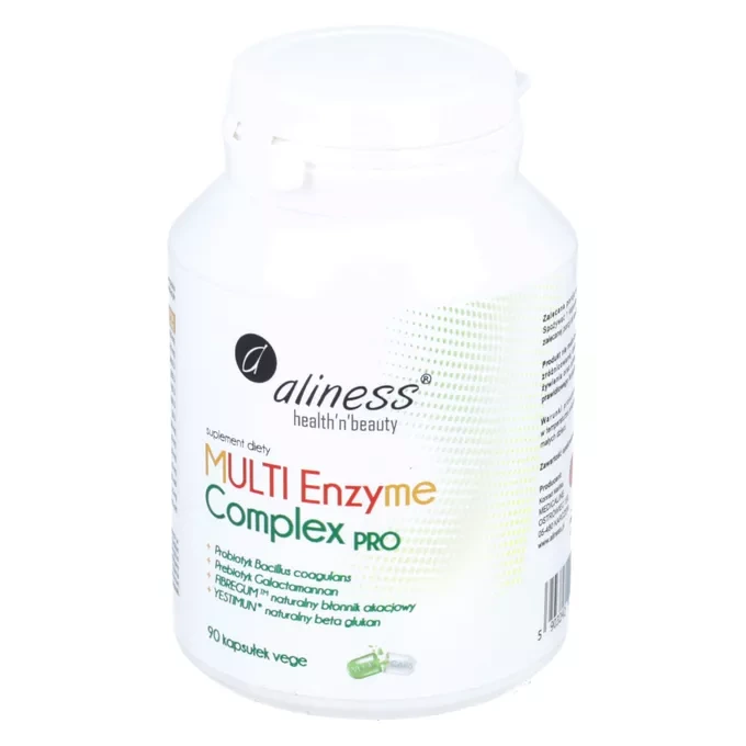 Aliness MultiEnzyme Complex PRO, 90 kapsułek