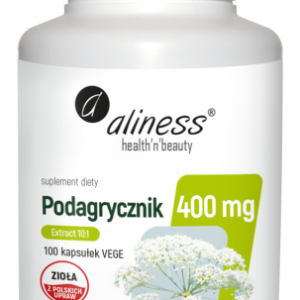 Aliness Podagrycznik, 400 mg, 100 kapsułek