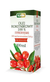 Olej Rokitnikowy 100%, 100 ml Virde