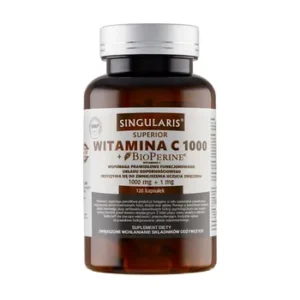 Witamina C+ Bioperine 1000 60 kaps.SINGULARIS