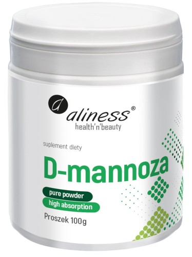D-mannoza proszek 100g ALINESS