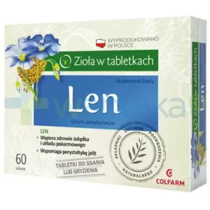 Colfarm Len 60 tabletek do ssania