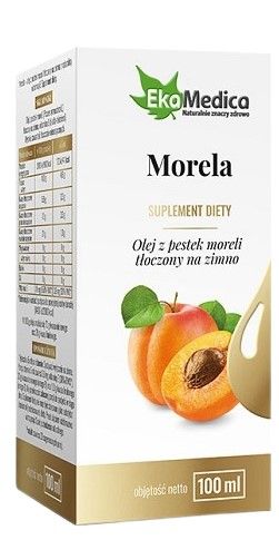 Ekamedica Olej z Pestek Moreli Z Witaminą E 100 ml