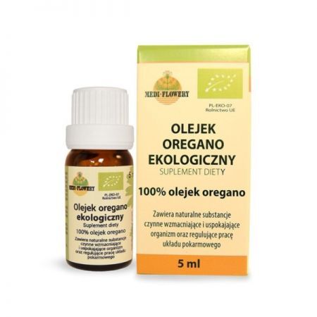 Medi-Flowery Olejek oregano ekologiczny 5ml