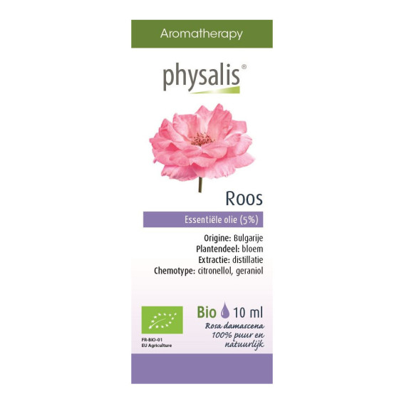 Olejek eteryczny róża damasceńska Physalis 10ml BIO