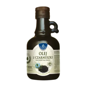 Olej z czarnuszki tłoczony na zimno, 250 ml