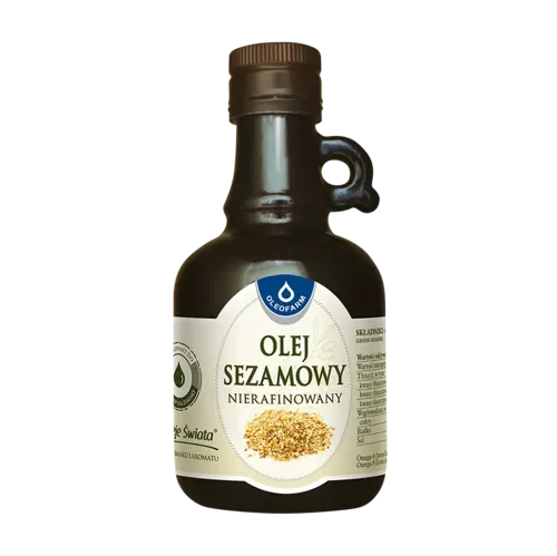 Olej sezamowy nierafinowany, 250 ml