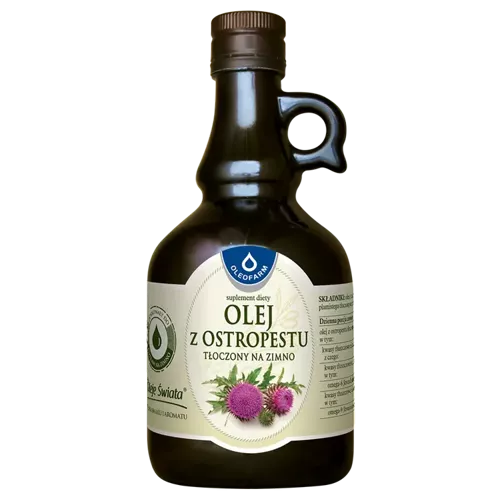 Olej z czarnuszki tłoczony na zimno, 500 ml
