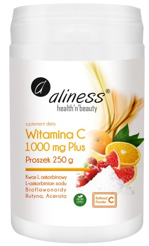 Witamina C 1000 Buforowana Plus Proszek 250 g