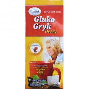 Mir-Lek Gluko-Gryk Max Herbatka Poziom cukru we krwi Suplement diety 60 sasz.