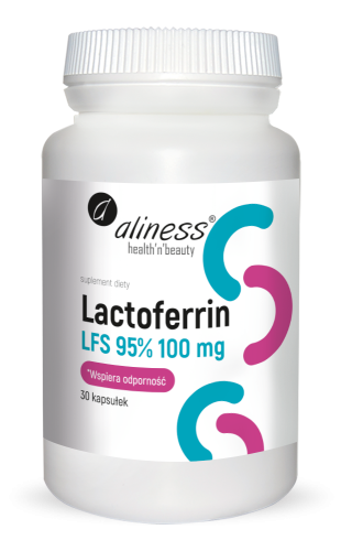 Lactoferrin LFS 90% 100 mg x 30 kapsułek
