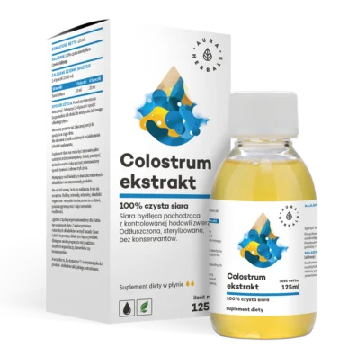 Colostrum Ekstrakt 100% czysta siara bydlęca, płyn 125 ml