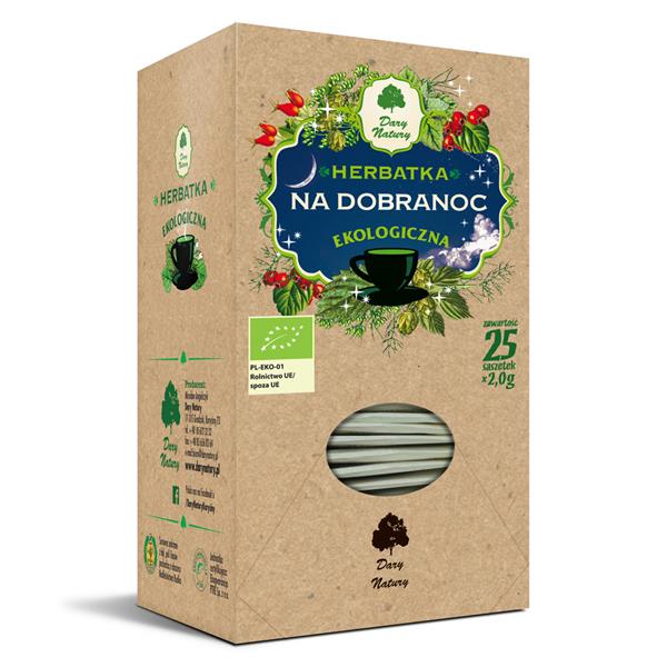 Herbata Na Dobranoc 25x2g - Dary Natury