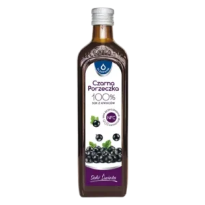 Czarna Porzeczka 100% sok z owoców czarnej porzeczki, 490 ml