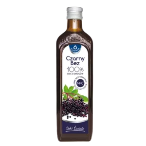 Czarny Bez 100% sok z owoców czarnego bzu, 490 ml