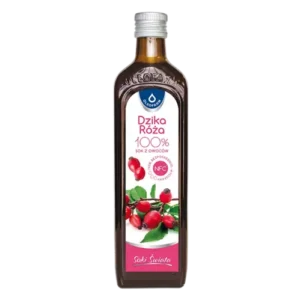 Dzika Róża 100% sok z owoców dzikiej róży, 490 ml