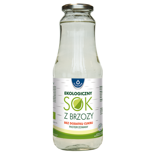 Ekologiczny sok z brzozy, bez dodatku cukru, 990 ml