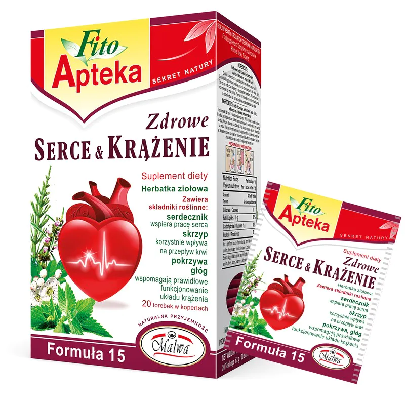 Herbatka ZDROWE SERCE I KRĄŻENIE FITO APTEKA