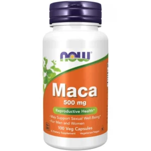 NOW Maca (rzeżucha peruwiańska), 500 mg, 100 kaps